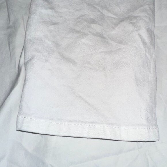 Suzanne Betro*Accented Ankle White Denim Jeans - Picture 9 of 10